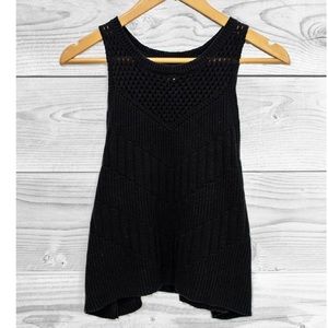 Cable Knit Sleeveless Top